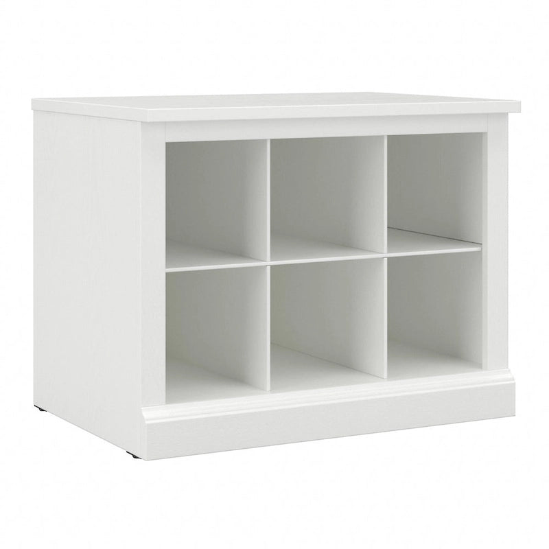Petit banc à chaussures 24W avec étagères
