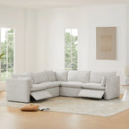 Canapé sectionnel inclinable électrique 107 W
