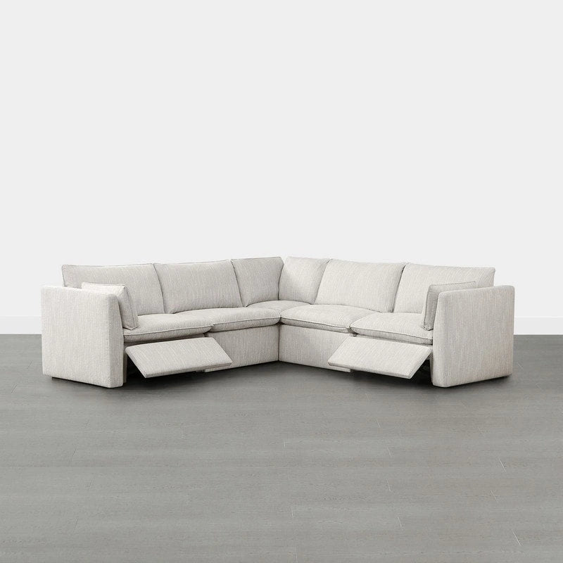 Canapé sectionnel inclinable électrique 107 W