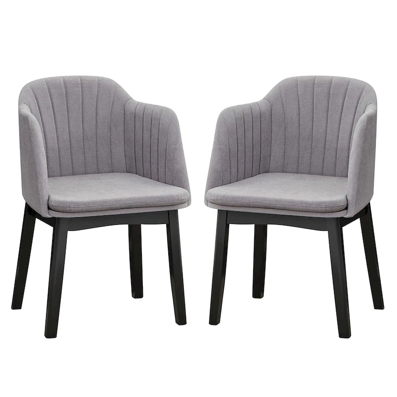 Chaises de salle à manger modernes Chaises d'appoint rembourrées en velours