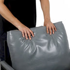 Fauteuil moderne 29.13 avec pieds antidérapants et cadre métallique robuste