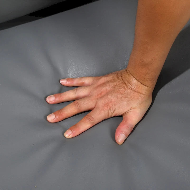 Fauteuil moderne 29.13 avec pieds antidérapants et cadre métallique robuste