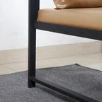 Fauteuil moderne 29.13 avec pieds antidérapants et cadre métallique robuste