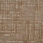 Canapé rembourré en chenille 76,77 avec 2 poufs
