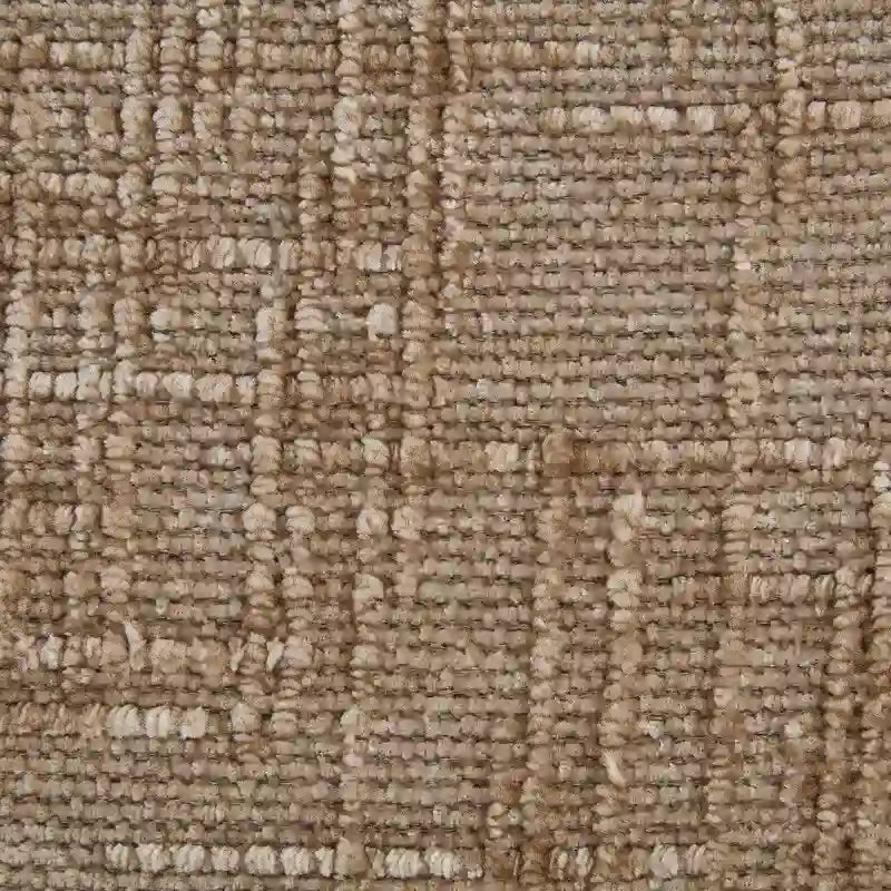 Canapé rembourré en chenille 76,77 avec 2 poufs