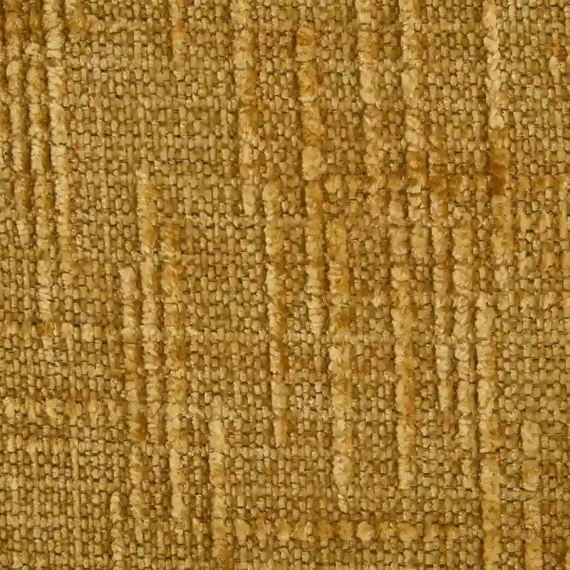 Canapé rembourré en chenille 76,77 avec 2 poufs