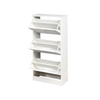 Meuble à chaussures 3 abattants en bois - 9,45 x 20,94 x 43,11