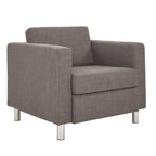 Fauteuil d'appoint rembourré avec accoudoirs