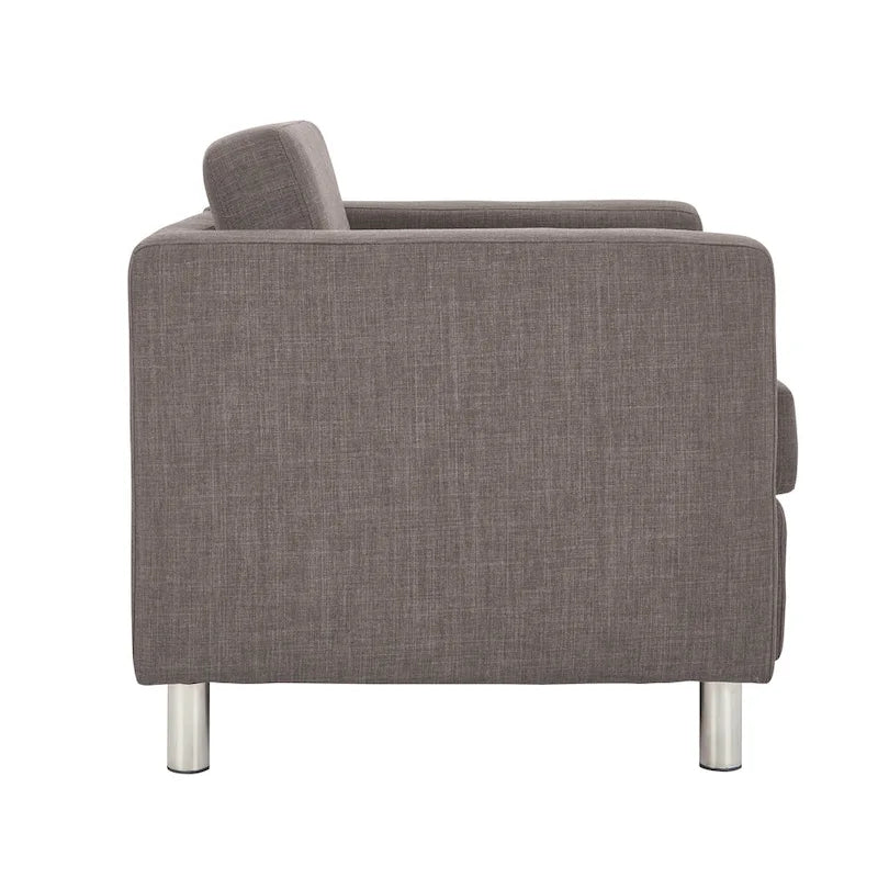 Fauteuil d'appoint rembourré avec accoudoirs
