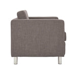 Fauteuil d'appoint rembourré avec accoudoirs