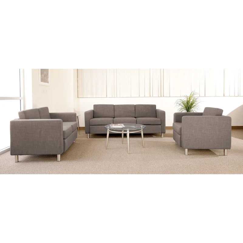 Fauteuil d'appoint rembourré avec accoudoirs
