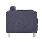 Fauteuil d'appoint rembourré avec accoudoirs