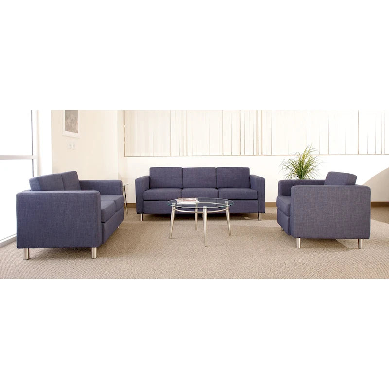 Fauteuil d'appoint rembourré avec accoudoirs