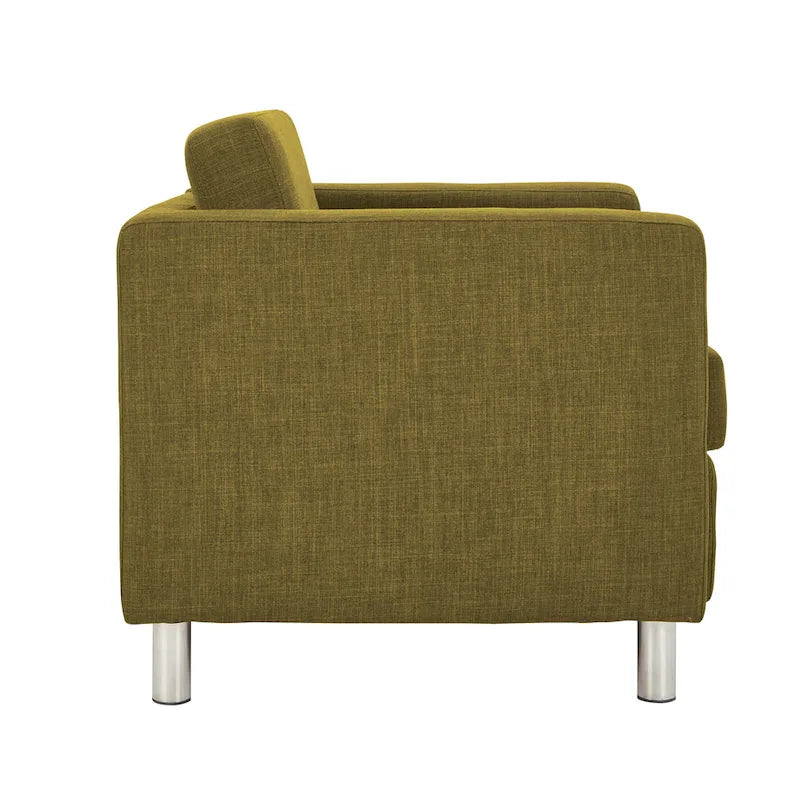 Fauteuil d'appoint rembourré avec accoudoirs