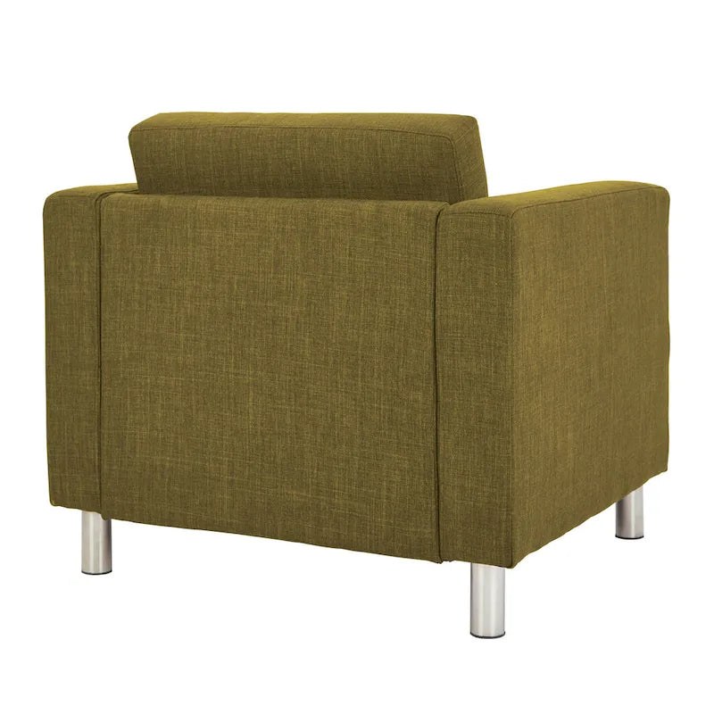 Fauteuil d'appoint rembourré avec accoudoirs