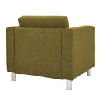 Fauteuil d'appoint rembourré avec accoudoirs
