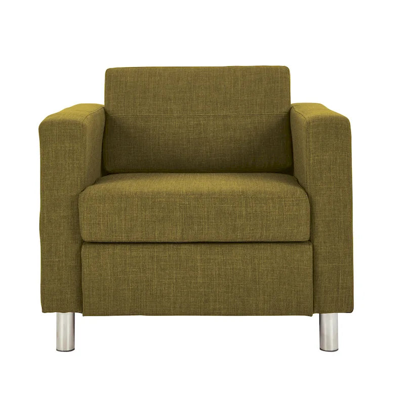 Fauteuil d'appoint rembourré avec accoudoirs
