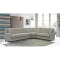 Canapé sectionnel convertible en tissu