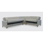 Canapé sectionnel convertible en tissu