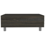 Table basse relevable avec compartiment de rangement caché
