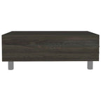 Table basse relevable avec compartiment de rangement caché