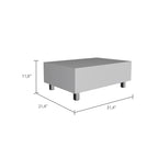 Table basse relevable avec compartiment de rangement caché