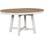 Ensemble de salle à manger 5 pièces extensible avec chaises rembourrées