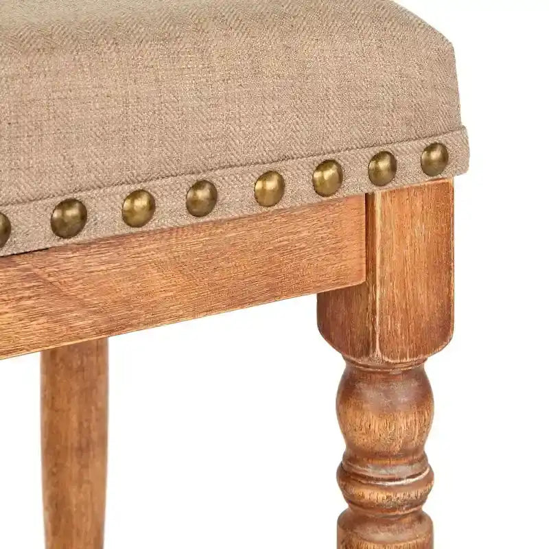 Tabouret de comptoir à pieds tournés
