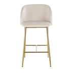 Tabouret de bar en velours