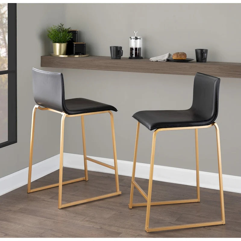 Tabouret de comptoir rembourré