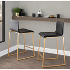 Tabouret de comptoir rembourré