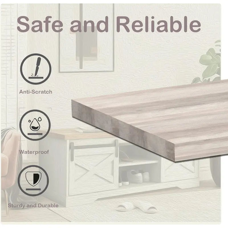 Banc à chaussures d'entrée de ferme 47 avec coussin épaissi