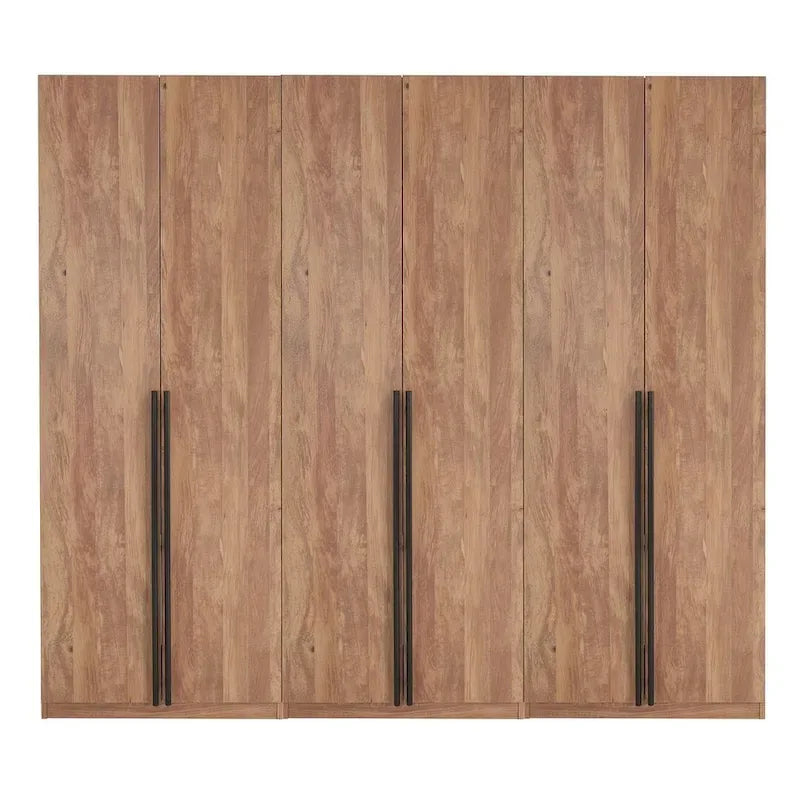 Armoire de garde-robe autoportante moderne