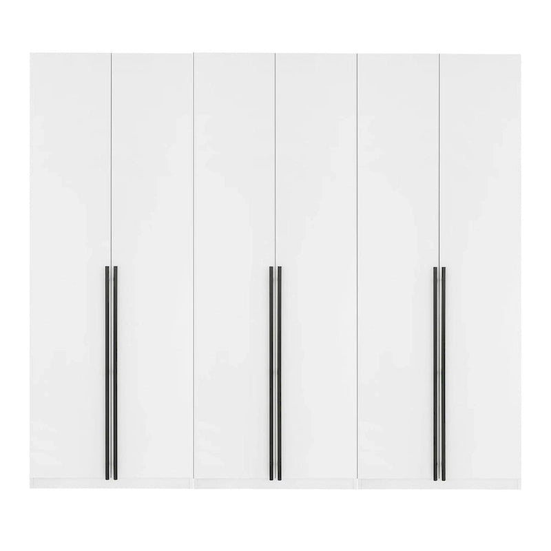 Armoire de garde-robe autoportante moderne