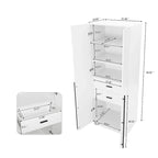 Armoire de garde-robe autoportante moderne