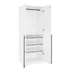 Armoire de garde-robe autoportante moderne