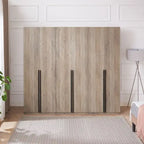 Armoire de garde-robe autoportante moderne