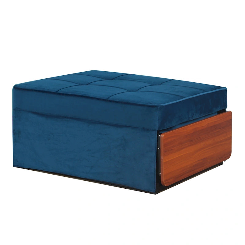 Pouf-futon convertible assemblé