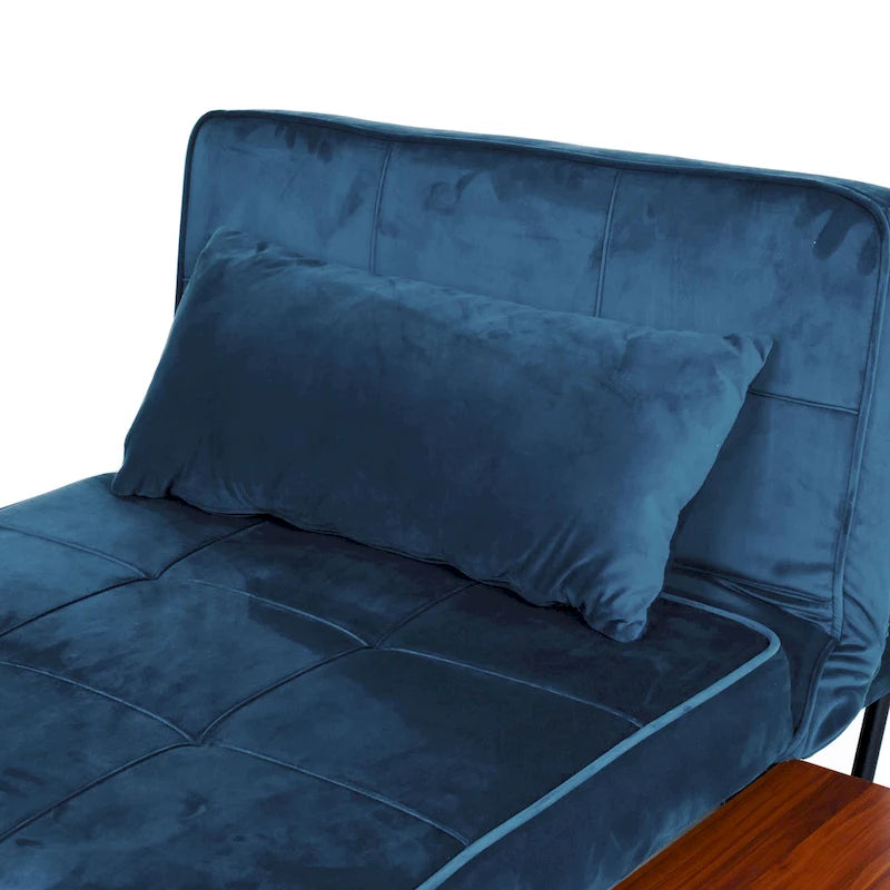 Pouf-futon convertible assemblé