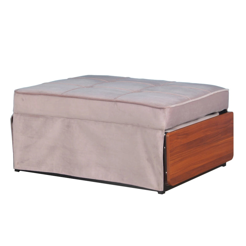 Pouf-futon convertible assemblé
