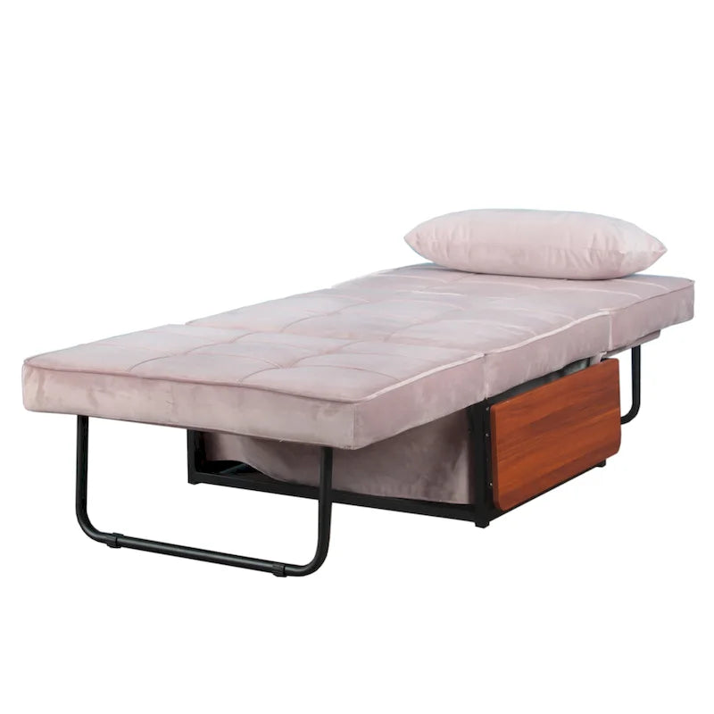 Pouf-futon convertible assemblé