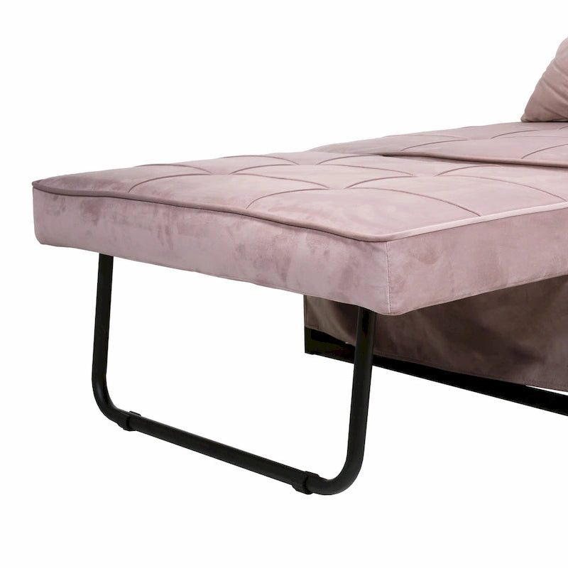 Pouf-futon convertible assemblé