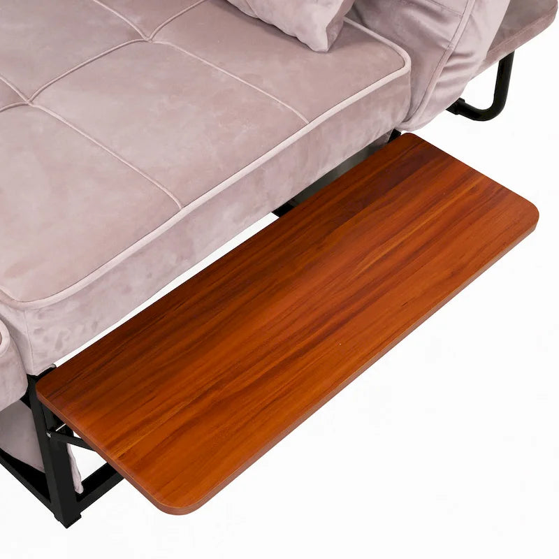 Pouf-futon convertible assemblé
