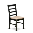 Table de salle à manger rectangulaire avec rallonge papillon et chaises de salle à manger (options de type d'assise)