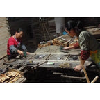 Petit vaisselier à 3 tiroirs fait main de style antique coréen (Chine)