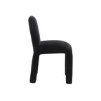 Chaise de salle à manger capitonnée