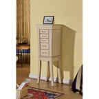 Organisateur de Bijoux Armoire/Commode Antique Blanc
