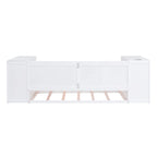 Lit de repos simple avec accoudoirs de rangement