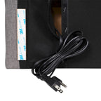 Tête de lit rembourrée avec 2 prises de courant, 1 port USB, 1 port USB-C