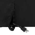 Tête de lit rembourrée avec 2 prises de courant, 1 port USB, 1 port USB-C